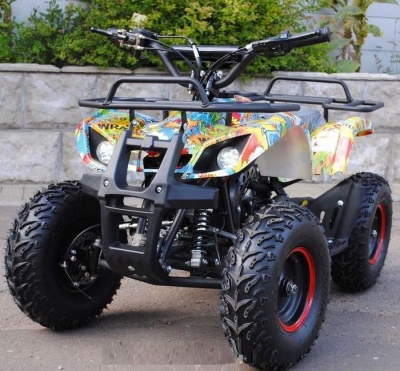Детский бензиновый квадроцикл MOTAX ATV Х-16 Мини Гризли Big Wheel - магазин FunnyFox