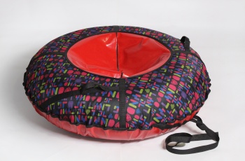 Тюбинг ватрушка - надувные санки "Бриллиант" (красный) 120 см - магазин FunnyFox