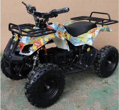 Детский электро квадроцикл ATV Motax Mini Grizlik X-16 1000W - магазин FunnyFox