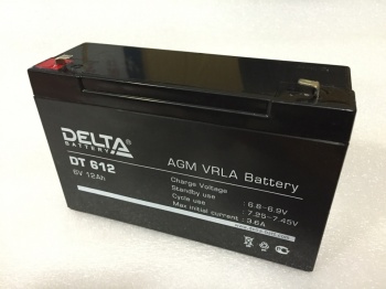 Aккумулятор для детского электромобиля Delta 6V/12Аh - магазин FunnyFox