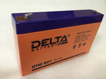 Аккумулятор для детского электромобиля Delta 6V/7Аh - магазин FunnyFox