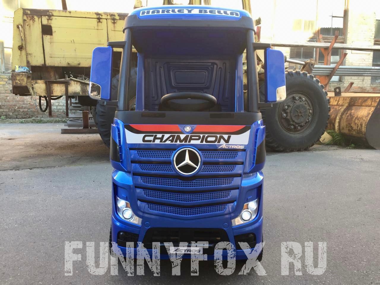 Детский электромобиль Фура Mercedes-Benz Actros 4WD - купить в магазине  FunnyFox