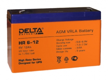 Аккумулятор для детского электромобиля Delta 6V/12Ah - магазин FunnyFox