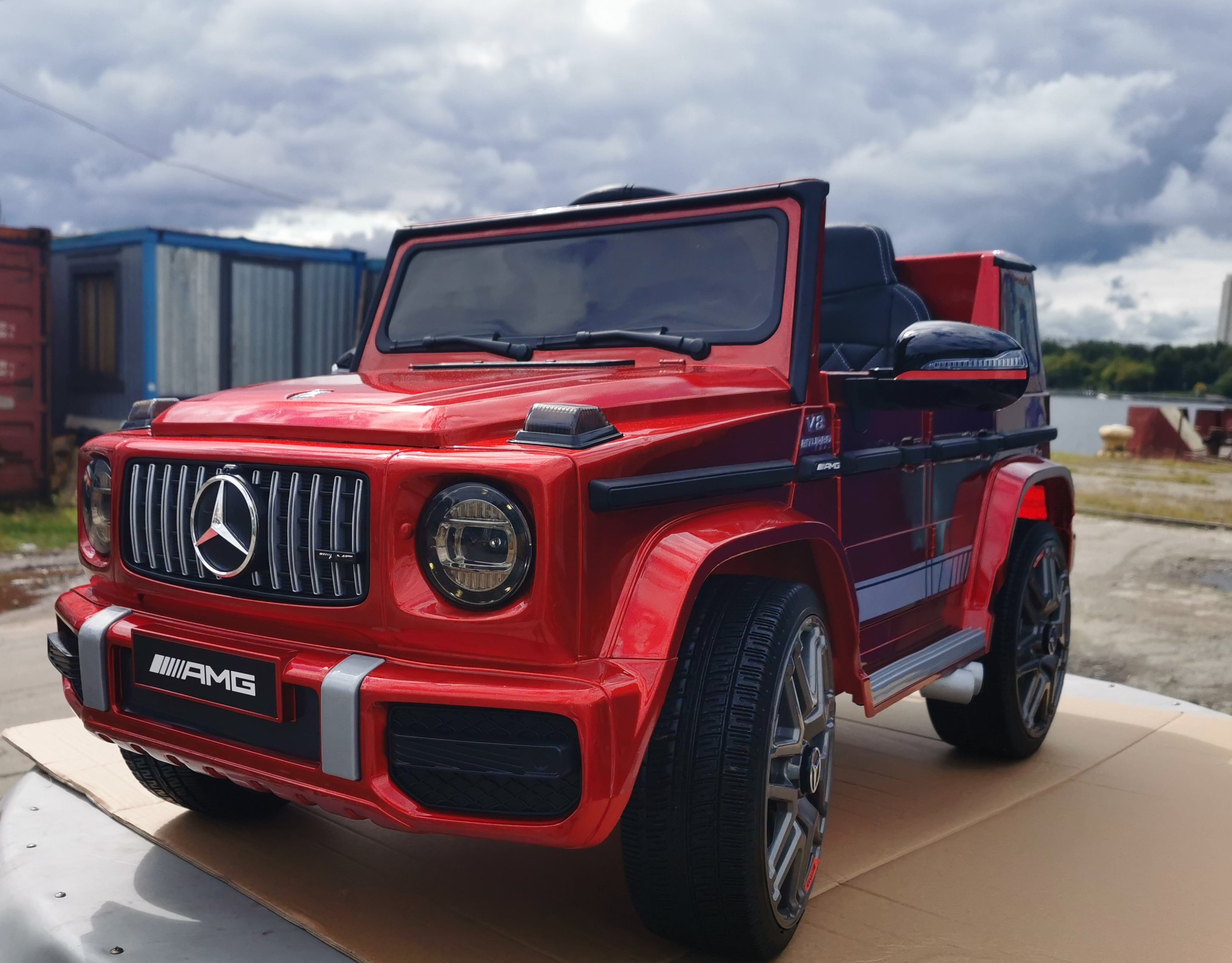 Детский электромобиль Mercedes-Benz G63 AMG BBH-0002 - купить в магазине  FunnyFox