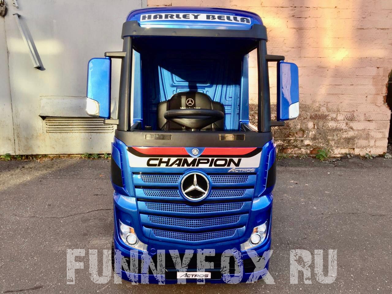 Детский электромобиль Фура Mercedes-Benz Actros 4WD - купить в магазине  FunnyFox