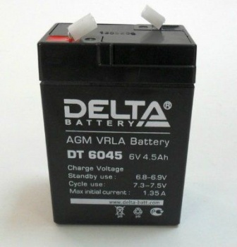 Аккумулятор для детского электромобиля Delta 6V/4.5Аh - магазин FunnyFox